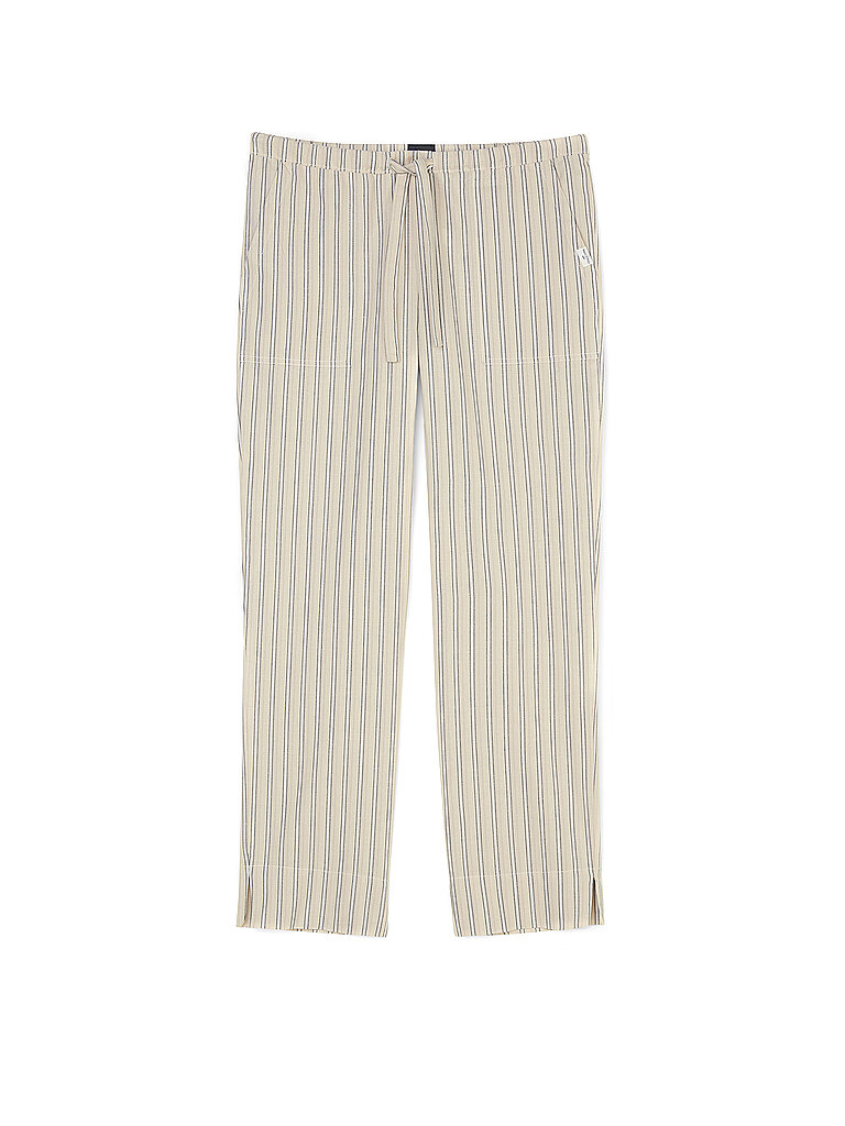 MARC O'POLO Pyjamahose beige | M